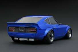 Nissan  - Fairlady 240ZG blue - 1:18 - Ignition - IG0955 - IG0955 | Toms Modelautos