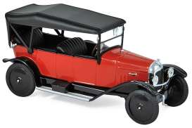 Citroen  - Type A 1919 red - 1:43 - Norev - 151509 - nor151509 | Toms Modelautos