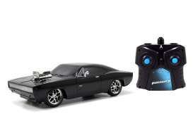 Dodge - Charger R/T *Radio Control* 1970 black - 1:24 - Jada Toys - 97044 - jada97044 | Tom's Modelauto's Dodge - Charger R/T *Radio Control* 1970 black - 1:24 - Jada Toys - 97044 - jada97044 | Tom's Modelauto's