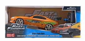 Toyota  - Supra F&F *Radio Control* 1995 orange - 1:24 - Jada Toys - 97602 - jada253203021 | Toms Modelautos