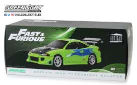 Mitsubishi  - Eclipse F&F 1995 green - 1:18 - GreenLight - 19039 - gl19039 | Toms Modelautos