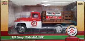 Chevrolet  - Tow Truck *Texaco* 1957 red/white - 1:25 - Auto World - CP7505 - AWCP7505 | Toms Modelautos