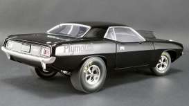 Plymouth  - Hemi Cuda pro stock dragcar 1971 gloss black - 1:18 - Acme Diecast - 1806110 - acme1806110 | Toms Modelautos