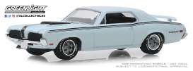 Mercury  - Cougar 1970 blue - 1:64 - GreenLight - 13250C - gl13250C | Toms Modelautos