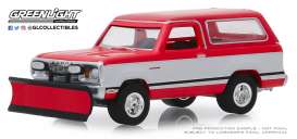 Dodge  - Ramcharger 1977 red/white - 1:64 - GreenLight - 35140C - gl35140C | Toms Modelautos