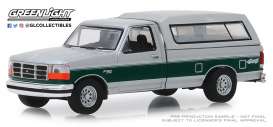 Ford - F-150 XLT 1996 white/green - 1:64 - GreenLight - 35140E - gl35140E | Tom's Modelauto's Ford - F-150 XLT 1996 white/green - 1:64 - GreenLight - 35140E - gl35140E | Tom's Modelauto's