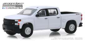 Chevrolet  - Silverado 2019 white - 1:64 - GreenLight - 35140F - gl35140F | Toms Modelautos