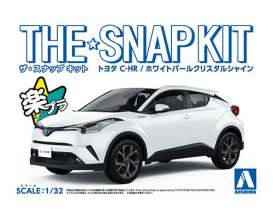 Toyota  - C-HR white pearl - 1:32 - Aoshima - 05634 - abk05634 | Toms Modelautos