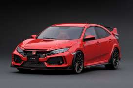 Honda  - Civic red - 1:18 - Ignition - IG1449 - IG1449 | Toms Modelautos