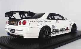 Nissan  - GT-R white - 1:18 - Ignition - IG1477 - IG1477 | Toms Modelautos