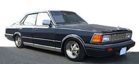 Nissan  - Gloria P430 deep blue - 1:18 - Ignition - IG1466 - IG1466 | Toms Modelautos