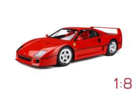 Ferrari  - F40 red - 1:8 - GT Spirit - GTS80021 - GTS80021 | Toms Modelautos