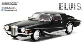 Stutz  - Blackhawk *Elvis Presley* 1971 black - 1:43 - GreenLight - 86503 - gl86503 | Toms Modelautos