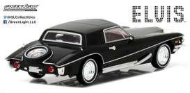 Stutz  - Blackhawk *Elvis Presley* 1971 black - 1:43 - GreenLight - 86503 - gl86503 | Toms Modelautos