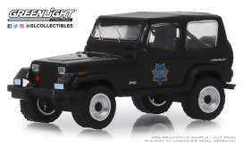 Jeep  - Wrangler 1994 black - 1:64 - GreenLight - 42890D - gl42890D | Toms Modelautos