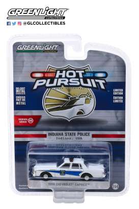 Chevrolet  - Caprice  1986 white/blue - 1:64 - GreenLight - 42900B - gl42900B | Toms Modelautos