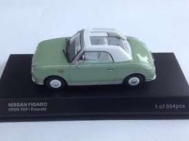 Nissan  - emerald green/white - 1:43 - Triple9 Collection - 4300 - T9-4300-1 | Toms Modelautos