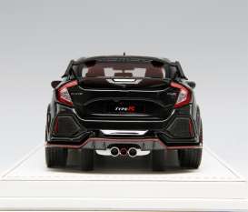 Honda  - Civic Type R 2017 shinny black - 1:18 - MotorHelix - 001lhd - MH001lhdBK | Toms Modelautos