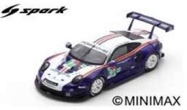 Porsche  - 911 RSR 2018 purple/white - 1:87 - Spark - 87S142 - spa87S142 | Toms Modelautos