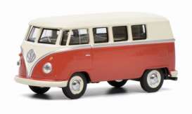 Volkswagen  - T1 red - 1:64 - Schuco - 20171 - schuco20171 | Toms Modelautos