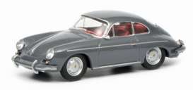 Porsche  - 356 Carrera grey - 1:64 - Schuco - 20179 - schuco20179 | Toms Modelautos