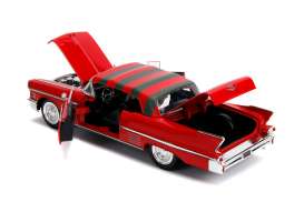 Cadillac  - series 62 1958 red/grey - 1:24 - Jada Toys - 31102 - jada31102 | Toms Modelautos