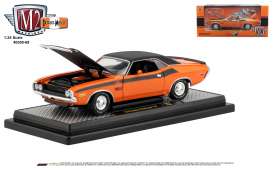 Dodge  - Challenger 1970 orange/ - 1:24 - M2 Machines - 40300-69B - M2-40300-69B | Toms Modelautos