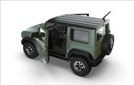 Suzuki  - Jimny JB74 2018 jungle green - 1:64 - BM Creations - 64B0006 - BM64B0006 | Toms Modelautos