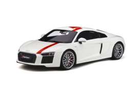 Audi  - R8 2018 white - 1:18 - GT Spirit - GT247 - GT247 | Toms Modelautos