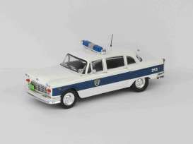 Checker  - Marathon white/blue - 1:43 - Magazine Models - Pow005 - MagPow005 | Toms Modelautos