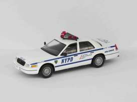 Ford - Crown Victoria white/blue - 1:43 - Magazine Models - Pow015 - MagPow015 | Toms Modelautos Ford - Crown Victoria white/blue - 1:43 - Magazine Models - Pow015 - MagPow015 | Toms Modelautos