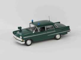 Opel  - Kapitan green - 1:43 - Magazine Models - Pow030 - MagPow030 | Toms Modelautos