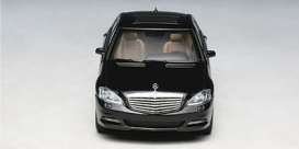 Mercedes Benz  - S-Klasse 2009 black - 1:43 - AutoArt - 56257 - autoart56257 | Toms Modelautos