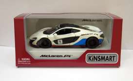 McLaren - P1 2016 white/blue - 1:36 - Kinsmart - 5393WF - KT5393WFw | Tom's Modelauto's McLaren - P1 2016 white/blue - 1:36 - Kinsmart - 5393WF - KT5393WFw | Tom's Modelauto's