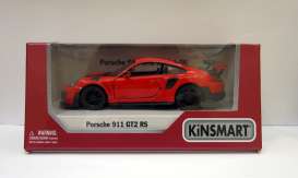 Porsche - 911 GT2 RS (991) 2017 red - 1:36 - Kinsmart - 5408D - KT5408Wr | Tom's Modelauto's Porsche - 911 GT2 RS (991) 2017 red - 1:36 - Kinsmart - 5408D - KT5408Wr | Tom's Modelauto's