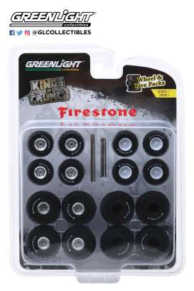 Wheels &amp; tires Rims & tires - 1:64 - GreenLight - 16010A - gl16010A | Toms Modelautos