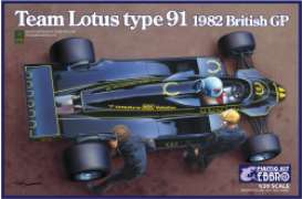 Lotus  - 91 1982  - 1:20 - Ebbro Hobby - 20012 - ebb20012 | Toms Modelautos