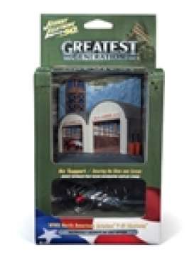 North American Aviation diorama - P-51D  - 1:64 - Johnny Lightning - DS003 - JLDS003North | Toms Modelautos