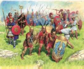 Figures diorama - Republican Rome Infantry  - 1:72 - Zvezda - 8034 - zve8034 | Toms Modelautos