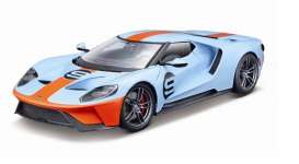 Ford  - GT #9 2017 gulf blue/orange - 1:18 - Maisto - 38134bo - mai38134bo | Toms Modelautos