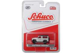 Land Rover  - Defender silver/black - 1:64 - Schuco - 8600 - schuco8600 | Toms Modelautos