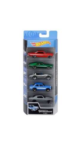 Assortment/ Mix  - Fast & the Furious 5-pack 2019 various - 1:64 - Hotwheels - GGH46 - hwmvGGH46 | Toms Modelautos