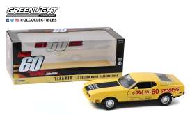 Ford - Mustang Mach 1 1973 yellow/black - 1:18 - GreenLight - 13548 - gl13548 | Toms Modelautos Ford - Mustang Mach 1 1973 yellow/black - 1:18 - GreenLight - 13548 - gl13548 | Toms Modelautos