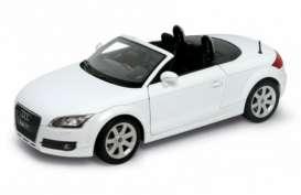 Audi  - 2007 white - 1:18 - Welly - 18016Cw - welly18016Cw | Toms Modelautos