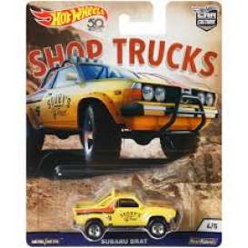 Subaru  - Brat yellow/black/red - 1:64 - Hotwheels - FLC23 - hwmvFLC23 | Toms Modelautos