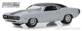 Dodge  - HEMI Challenger 1970 grey - 1:64 - GreenLight - 28000B - gl28000B | Toms Modelautos