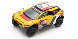 Peugeot  - 3008 DKR 2019 yellow/black - 1:43 - Spark - S5628 - spaS5628 | Toms Modelautos