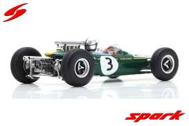 Lotus  - 25 1966 green - 1:43 - Spark - s7123 - spas7123 | Toms Modelautos