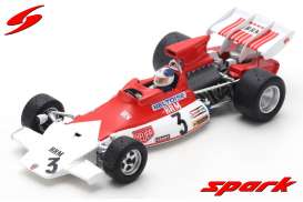 BRM  - P180 1972 red/white - 1:43 - Spark - s5283 - spas5283 | Toms Modelautos