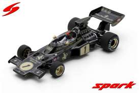 Lotus  - 72E 1973 black/gold - 1:43 - Spark - s7127 - spas7127 | Toms Modelautos